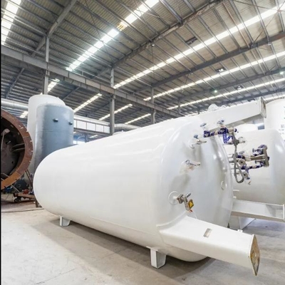 50m3 0.8Mpa Horizontal Cryogenic LNG Storage Tank for Chemical Industry