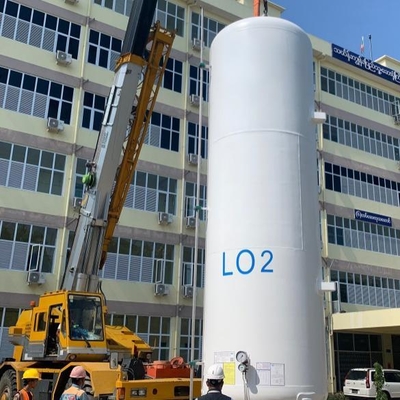 10000L Cryogenic Liquid Storage Tank 22.7bar ASME Design