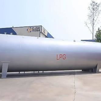 10000L LPG Storage Tank 17.5 Bar Pressure Vertical or Horizontal