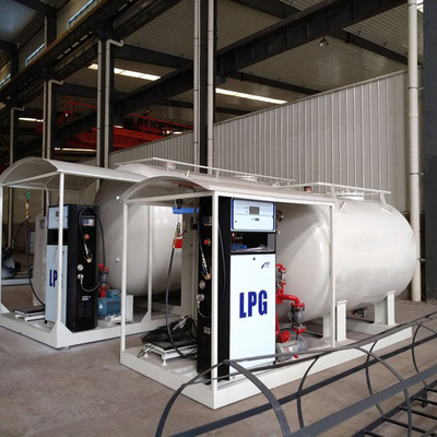 2.5 Ton LPG Gas Filling Station 5000 Liters 5-200 Cubic Meter