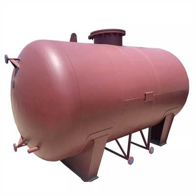 Stainless Steel Horizontal Fuel Oil Storage Tank Large Capacity