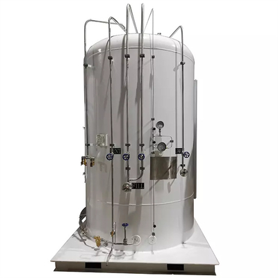 3 Cubic Meters Cryogenic Micro Bulk Tanks For Lo2 Ln2 Lar