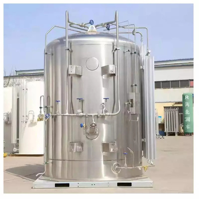2m3 Micro Bulk Tanks Company High Pressure Cryogenic Liquid For Oxygen