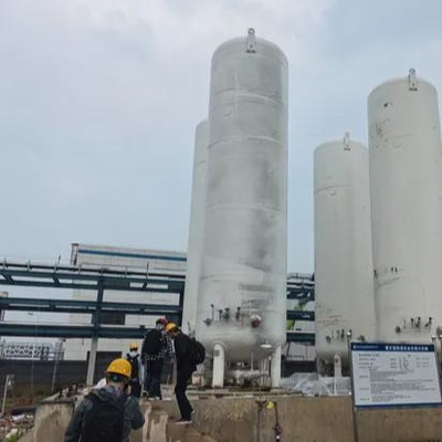100-20000L ASME Steel Cryogenic Atmospheric Pressure LNG / CNG / LPG Gas Cylinder / Storage Tank