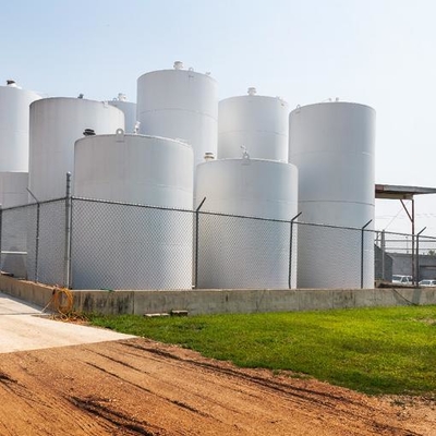 Vertical Industrial Crude Oil / Diesel Fuel / Heavy Fuel Oil Storage Tank 300 M3-10000 M3