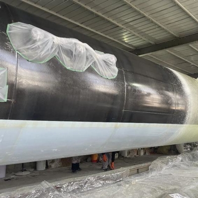 Horizontal Double Wall Underground Fuel Storage Tank 10-200m3