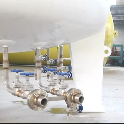 30 m³ 8 Bar Cryogenic Liquid Storage Tank for LN₂