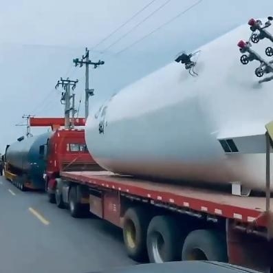 50 M³ Cryogenic Storage Tank for LNG, -196°C to 40°C, ASME Certified