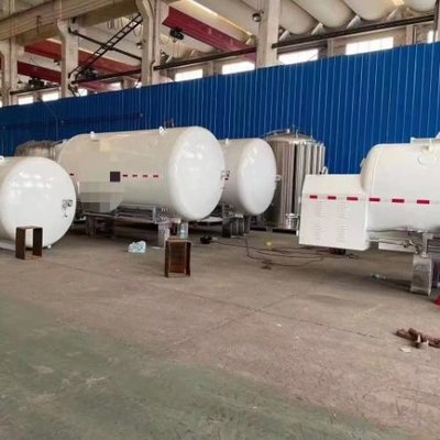 50-100 m³ Cryogenic Liquid Oxygen CO₂ Storage Tank 6058mm Length
