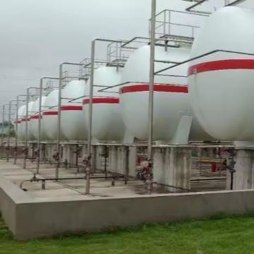 10000L LPG Storage Tank 17.5 Bar Pressure Vertical or Horizontal