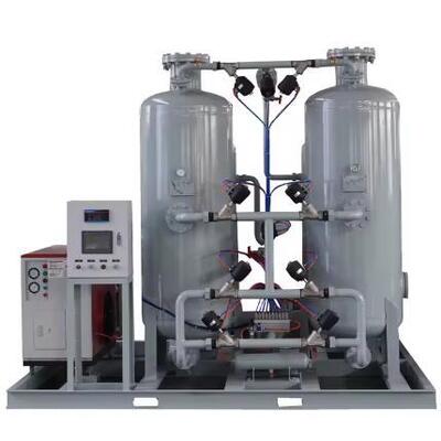 Industrial Nitrogen Production System PSA Nitrogen Generator with 1 ~100Nm3/h Capacity and Carbon Steel & Stainless Steel Construction
