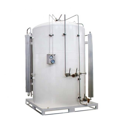 Liquid Oxygen Micro Bulk Tanks Cryo Nitrogen 5m3 , Stainless Steel Bulk Carbon Dioxide