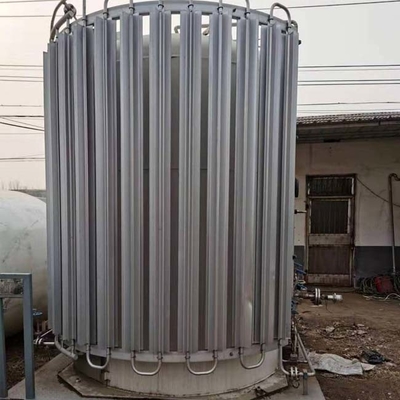 Vacuum Micro Bulk Co2 Tanks 3m3 Double Layer Mobile Cryogenic