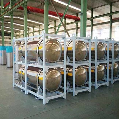 195 Liter High Pressure Liquid Nitrogen Tank Stainless Steel , Liquid O2 Dewar Cylinder