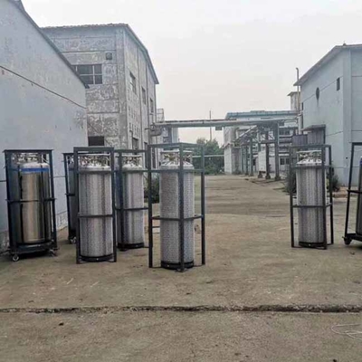 175L Cryogenic Dewar Cylinder 1.37mpa 2.3mpa Oxygen Tanks