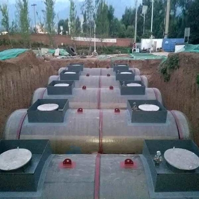 Double Walled Oil Tank Fiberglass Steel 20m3 30m3 Underground