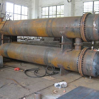 Petrochemical Double Tube Sheet Heat Exchanger Pharmacy Sanitary Pipe