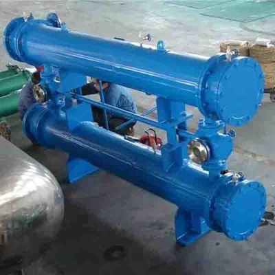 900 Degree Shell Tube Heat Exchanger 50C Aluminum Chiller