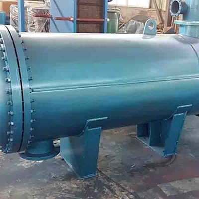 1.6cm 304 Shell Tube Heat Exchanger , Stainless Steel Shell And Tube Heat Exchanger Condenser