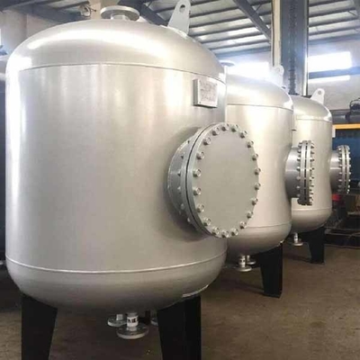 1.6MPa Coil Tube Heat Exchanger 200 Degree 0.4MPa Stainless Steel Condenser