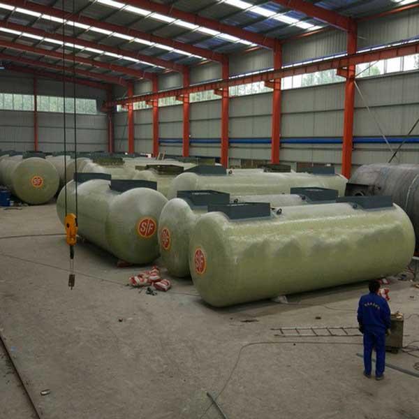 Double Walled Oil Tank Fiberglass Steel 20m3 30m3 Underground
