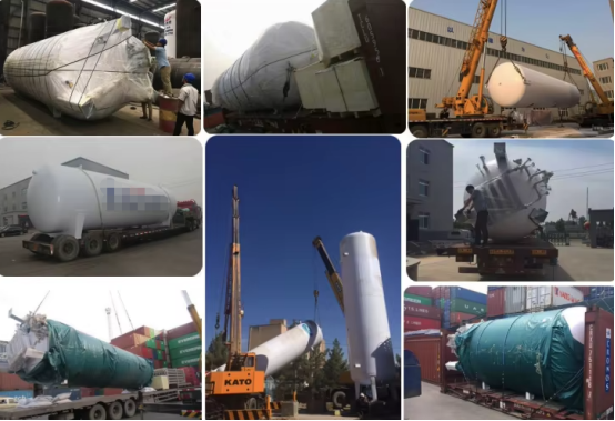 30m³ Cryogenic Storage Tank exterior view